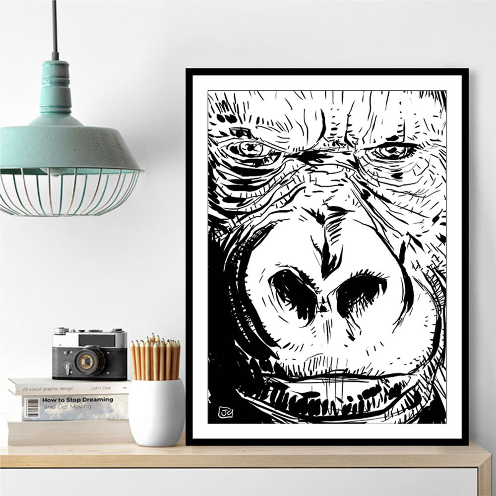 Ape Wall Art