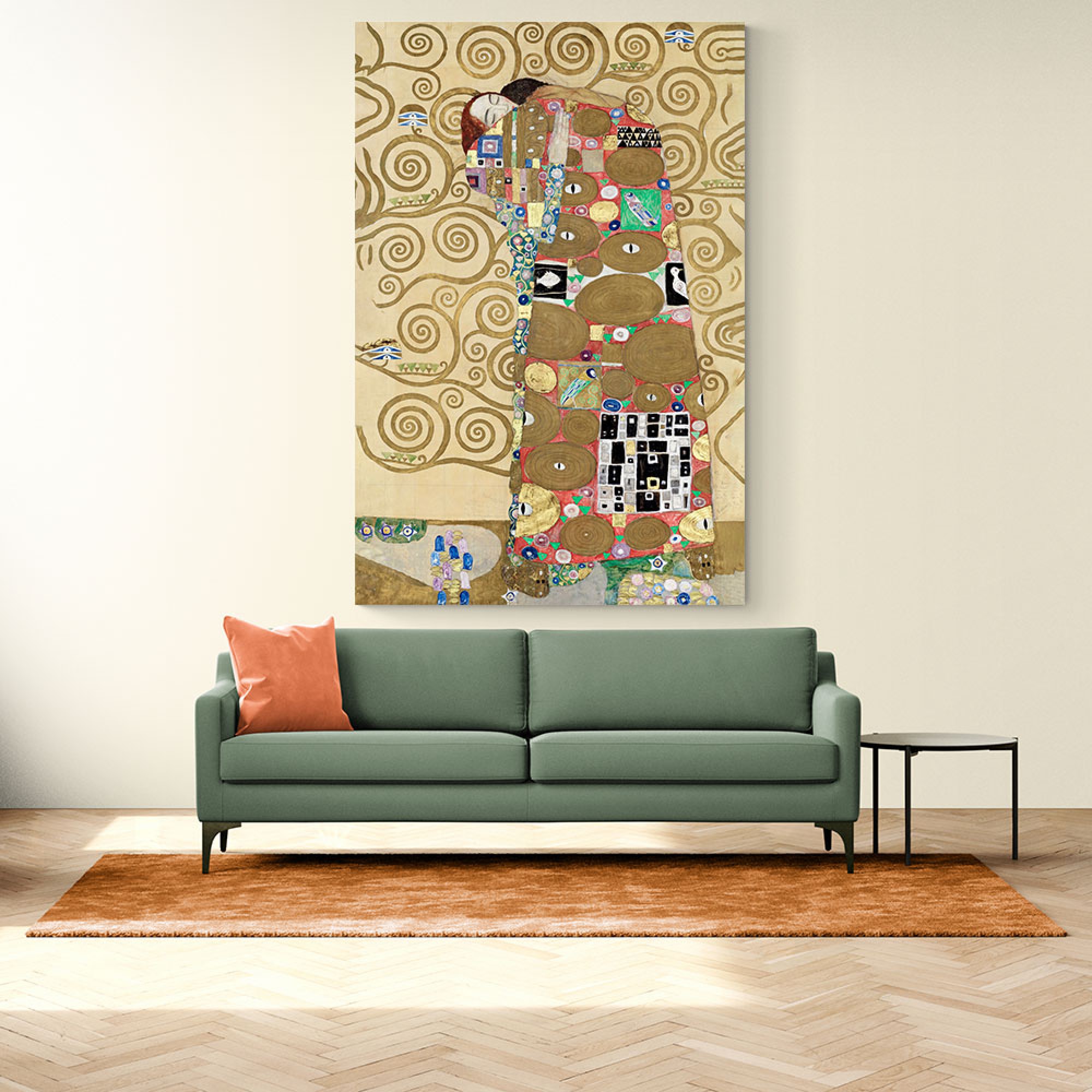 Fulfillment By Gustav Klimt Wall Art