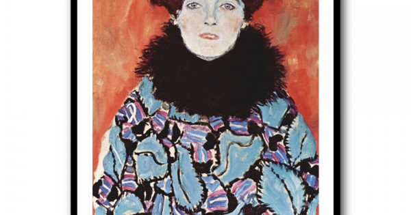 Portrait of Johanna Staude By Gustav Klimt Wall Art