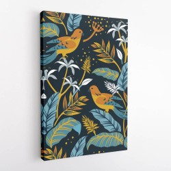 Birds And Plants Wall Art