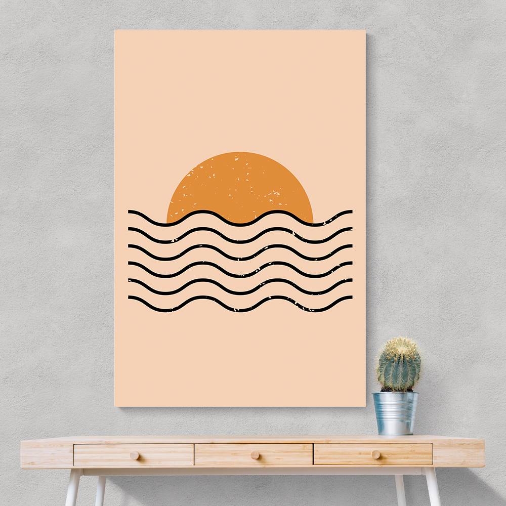 Boho Sunset Wall Art