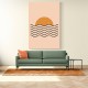 Boho Sunset Wall Art