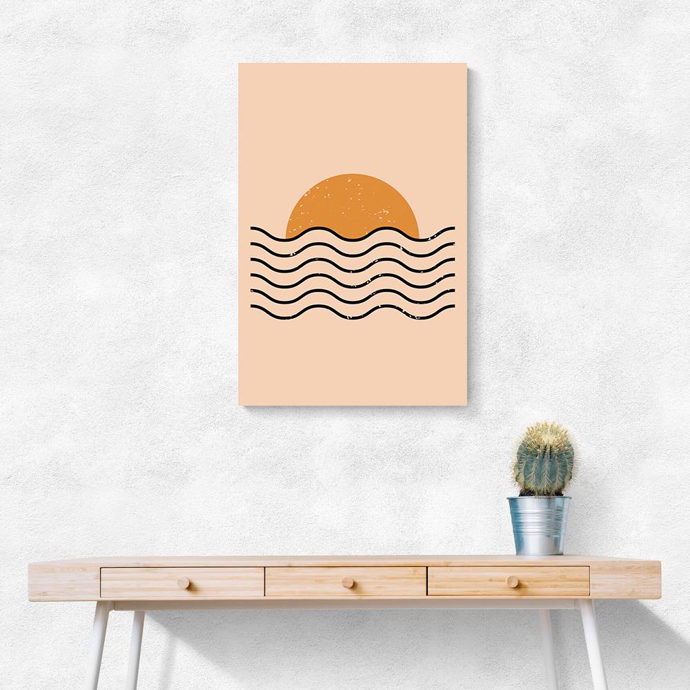 Boho Sunset Wall Art