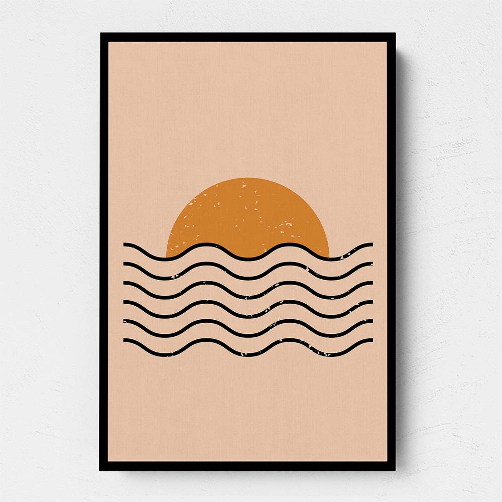 Boho Sunset Wall Art