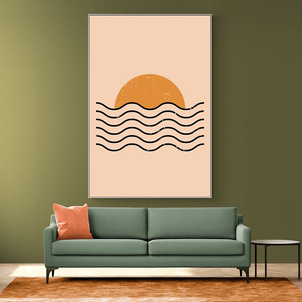 Boho Sunset Wall Art