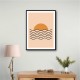 Boho Sunset Wall Art