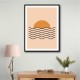 Boho Sunset Wall Art