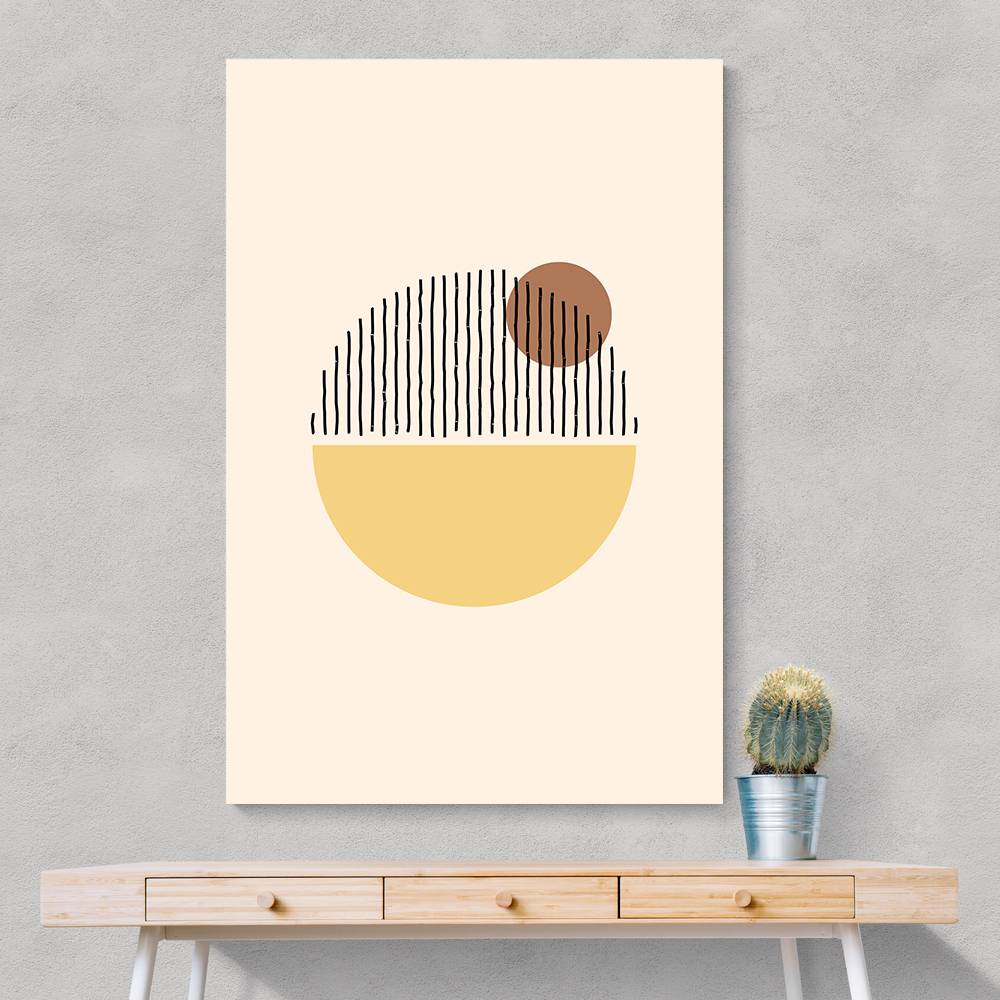 Geometric Abstract Shapes I Wall Art