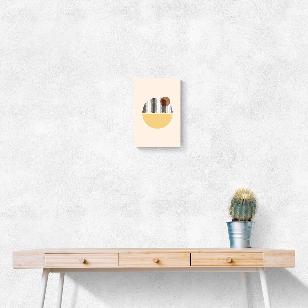 Geometric Abstract Shapes I Wall Art