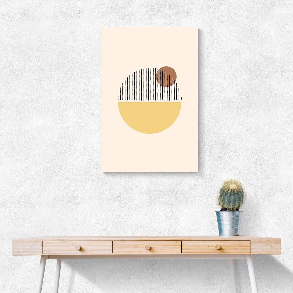 Geometric Abstract Shapes I Wall Art