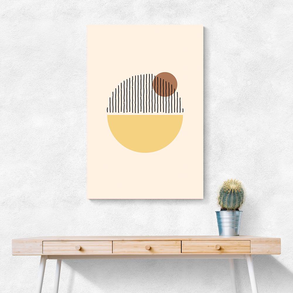 Geometric Abstract Shapes I Wall Art