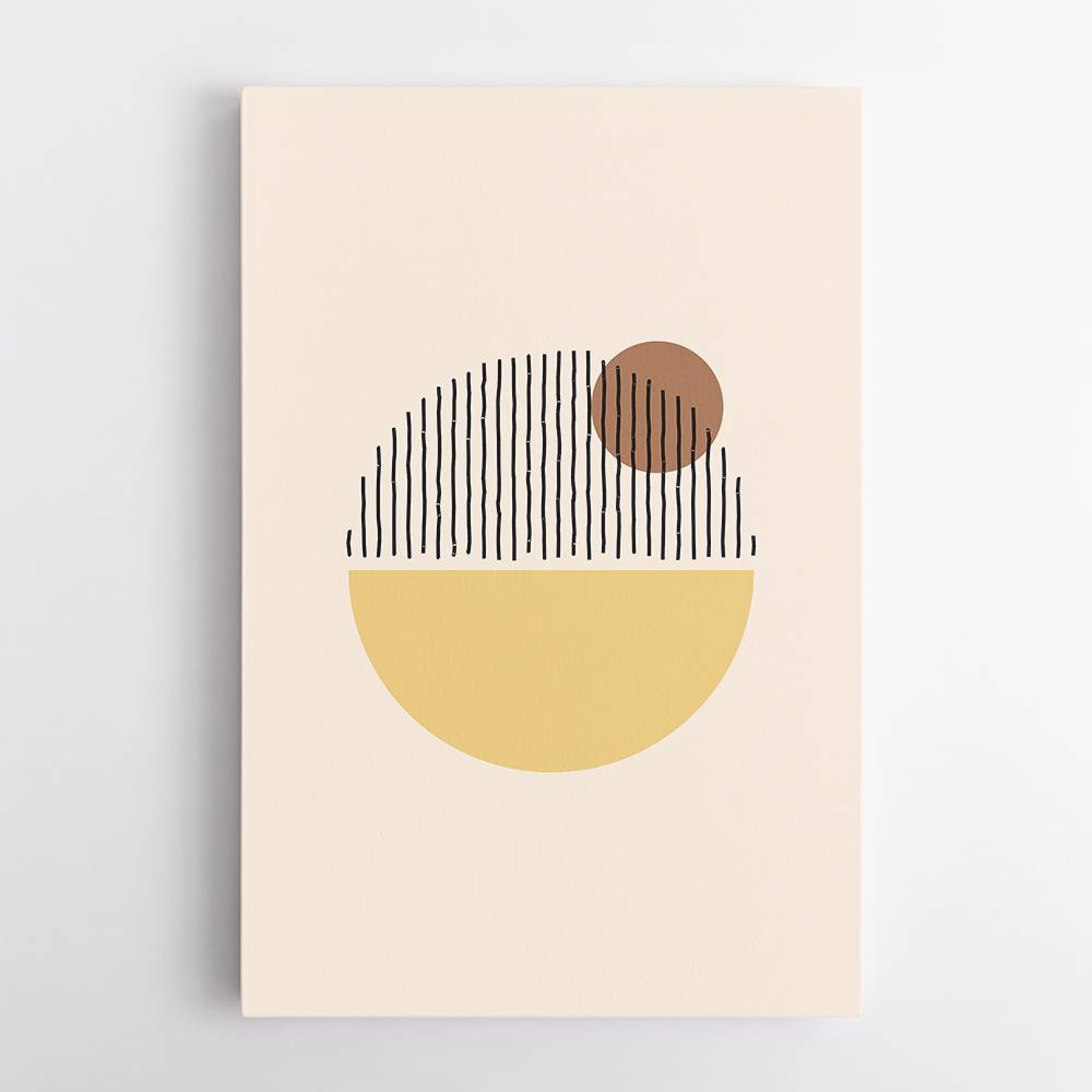 Geometric Abstract Shapes I Wall Art