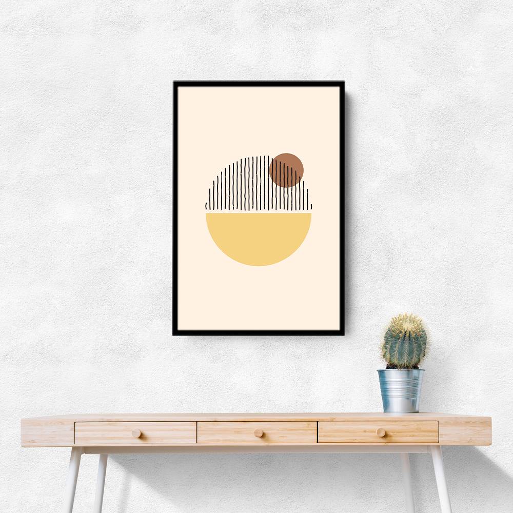 Geometric Abstract Shapes I Wall Art