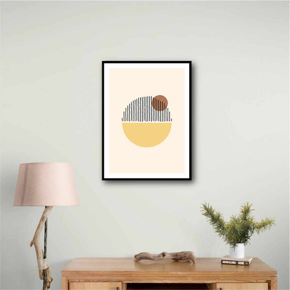 Geometric Abstract Shapes I Wall Art