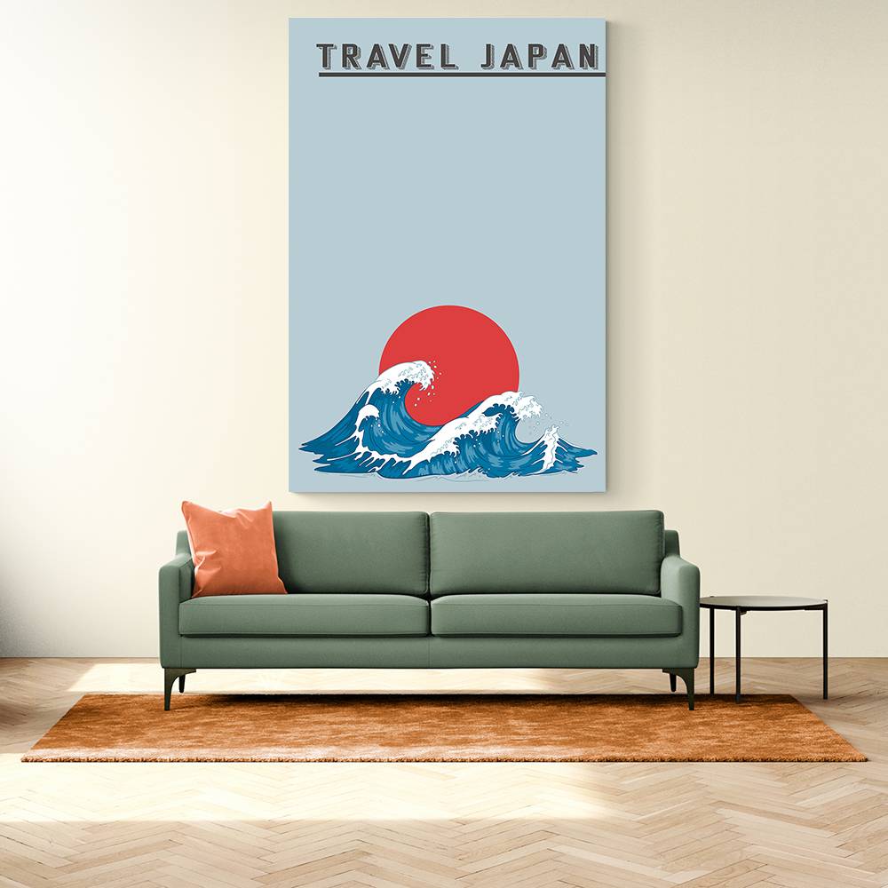 Japanese Waves Wall Art