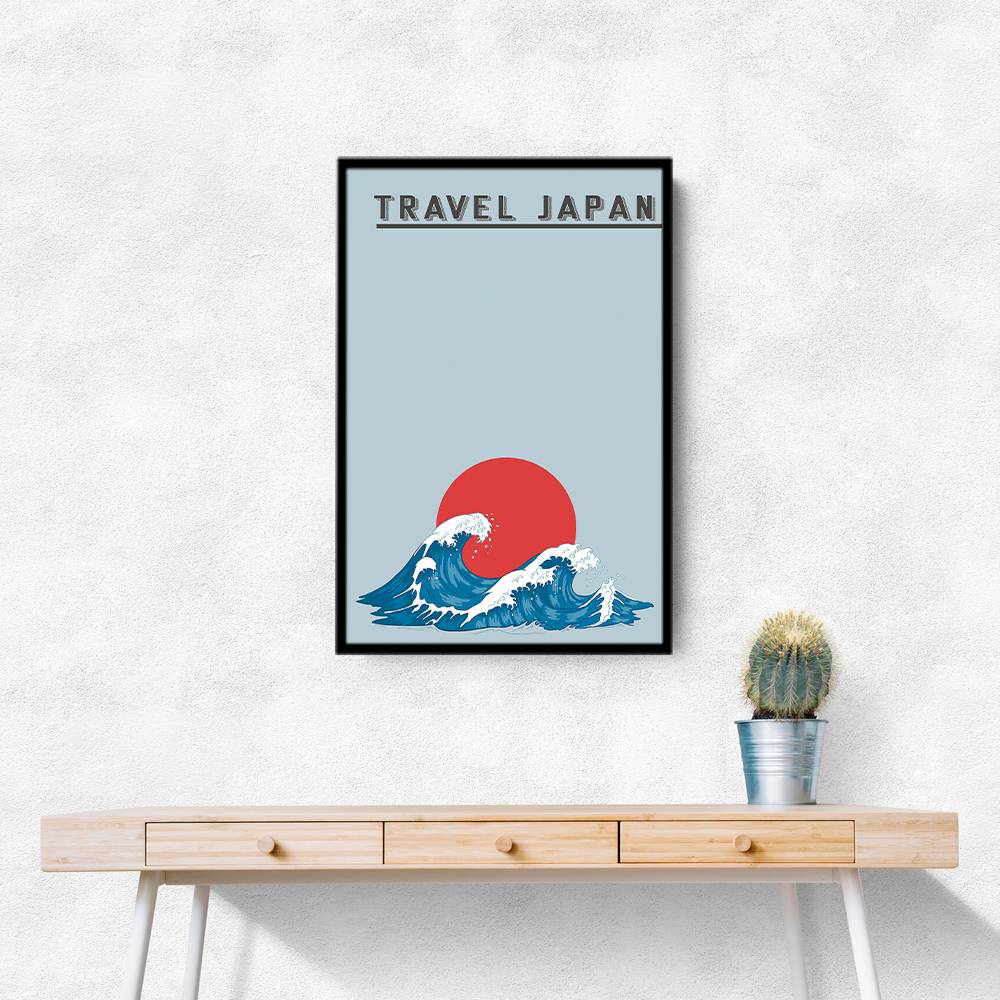 Japanese Waves Wall Art