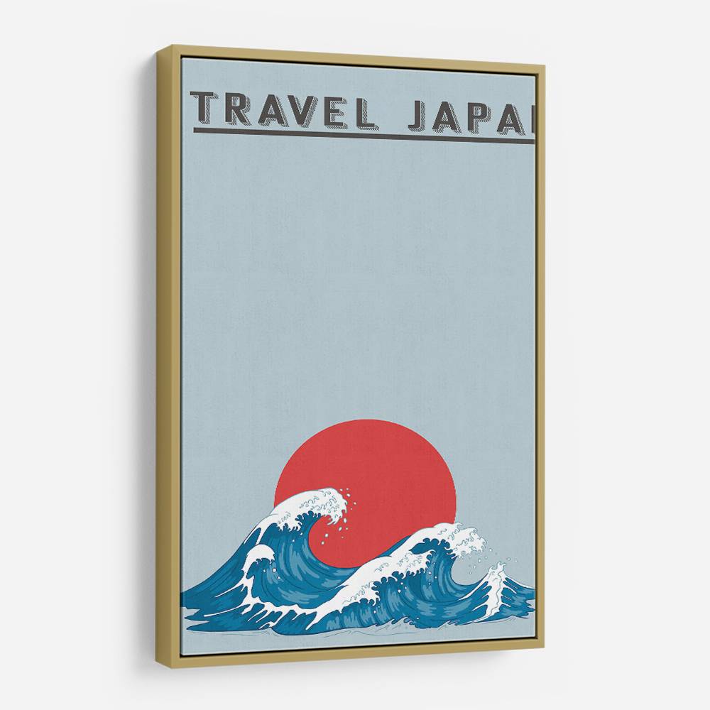 Japanese Waves Wall Art