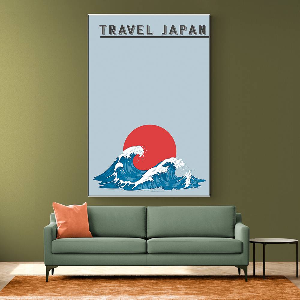 Japanese Waves Wall Art