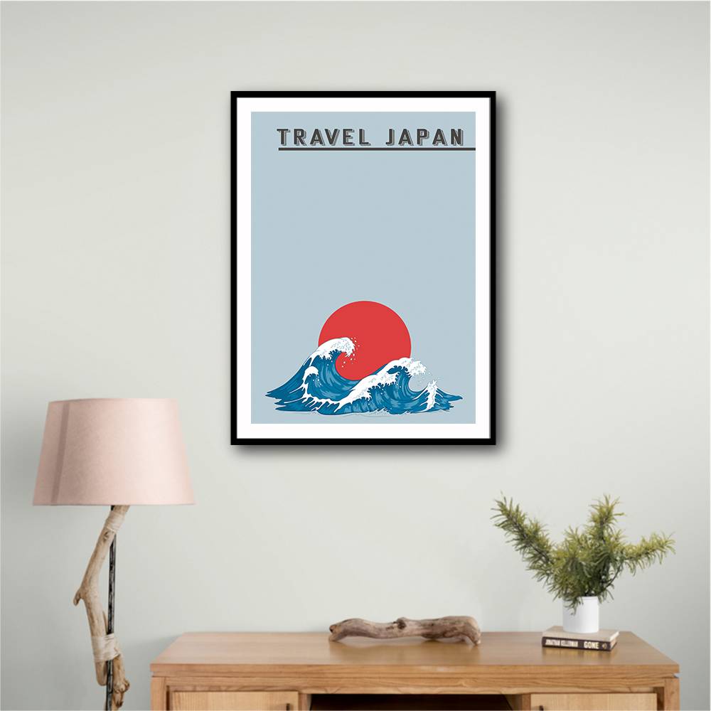 Japanese Waves Wall Art