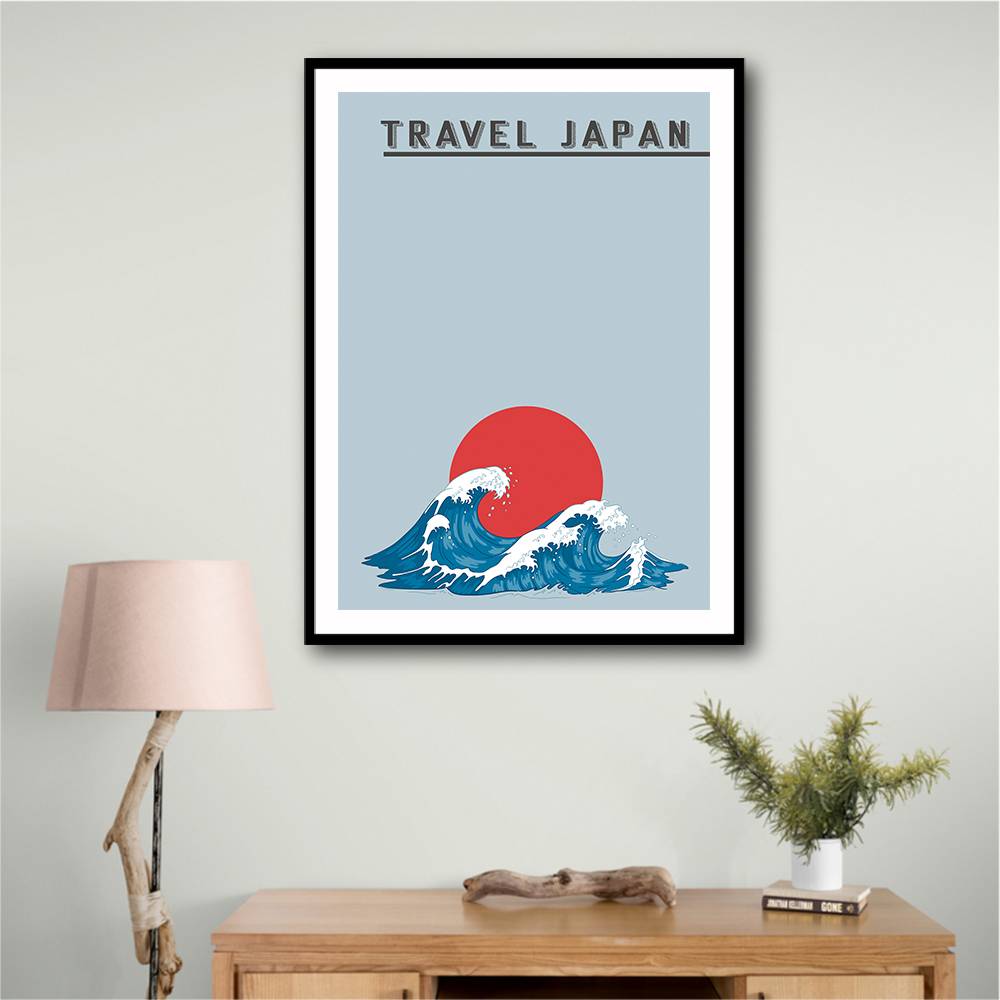 Japanese Waves Wall Art