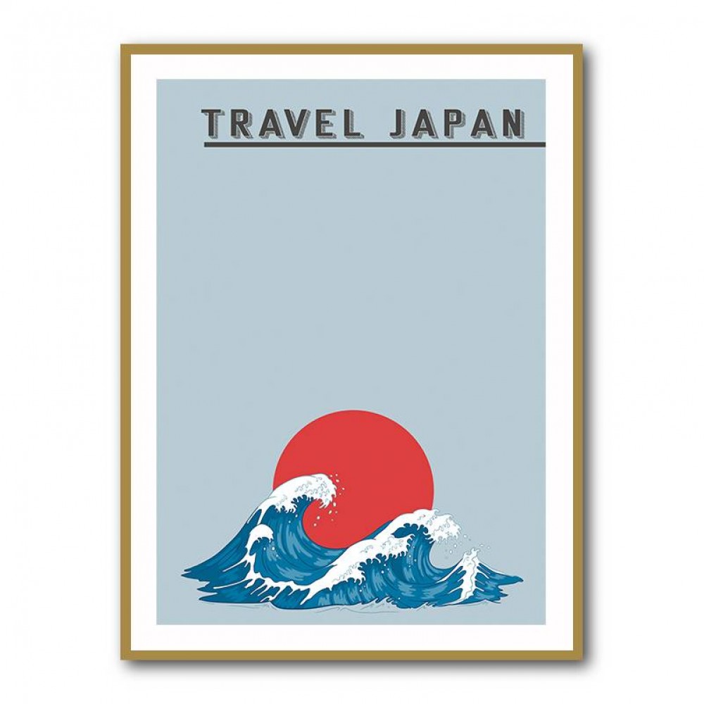 Japanese Waves Wall Art