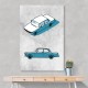 Minimal Car Series I Wall Art