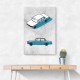 Minimal Car Series I Wall Art