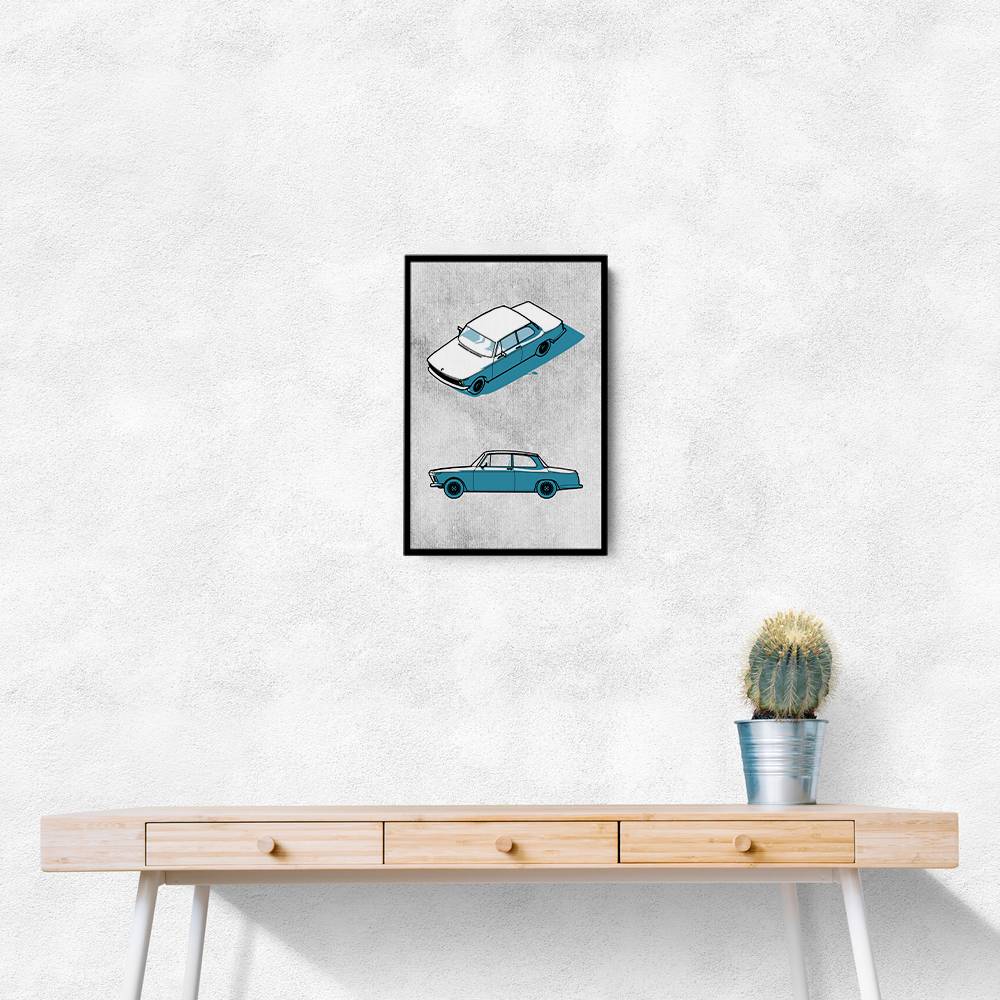 Minimal Car Series I Wall Art