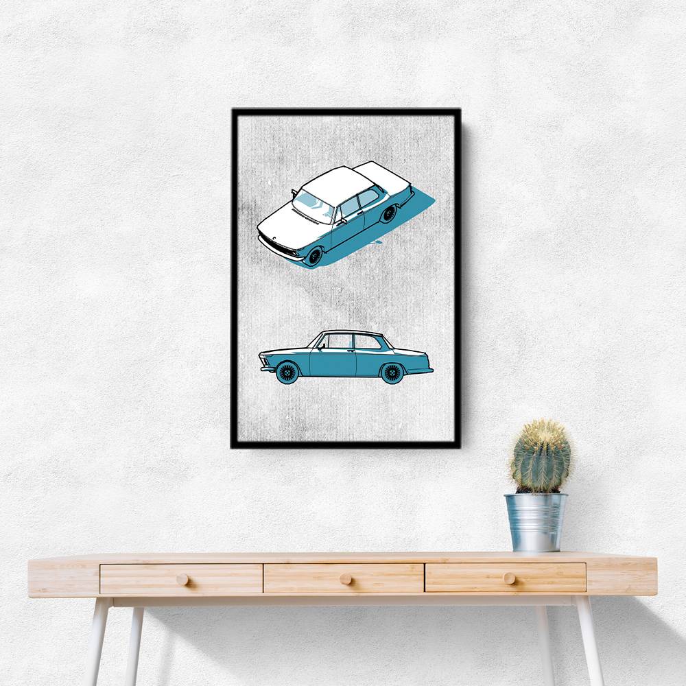 Minimal Car Series I Wall Art