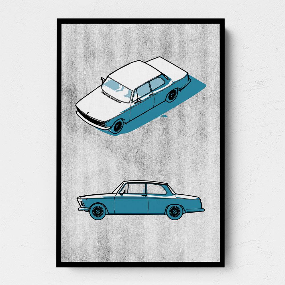 Minimal Car Series I Wall Art