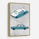 Minimal Car Series I Wall Art