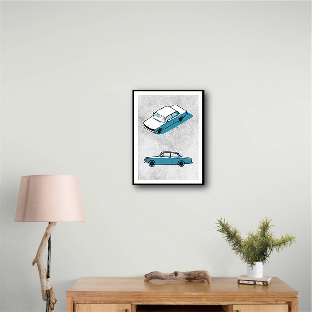 Minimal Car Series I Wall Art