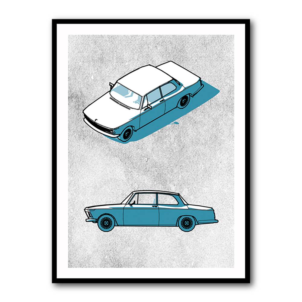 Minimal Car Series I Wall Art