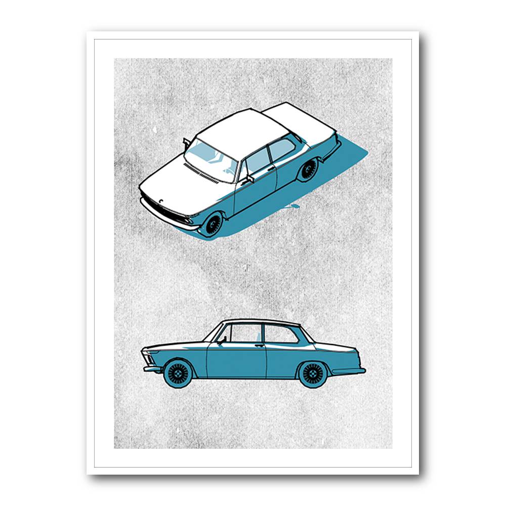 Minimal Car Series I Wall Art