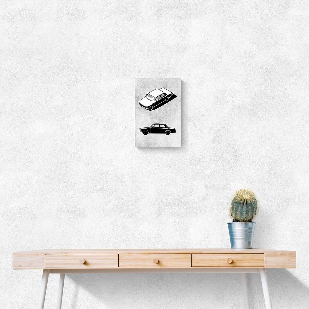 Minimal Car Series II Wall Art