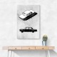 Minimal Car Series II Wall Art