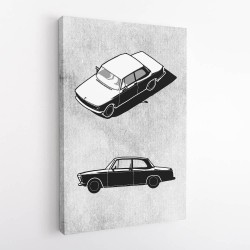 Minimal Car Series II Wall Art