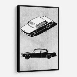 Minimal Car Series II Wall Art