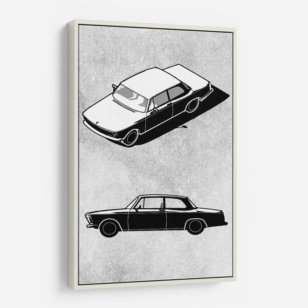 Minimal Car Series II Wall Art