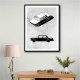 Minimal Car Series II Wall Art