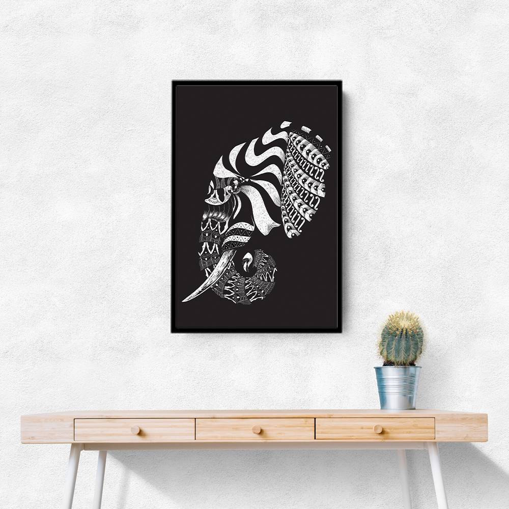 Ornate Elephant Ii Wall Art