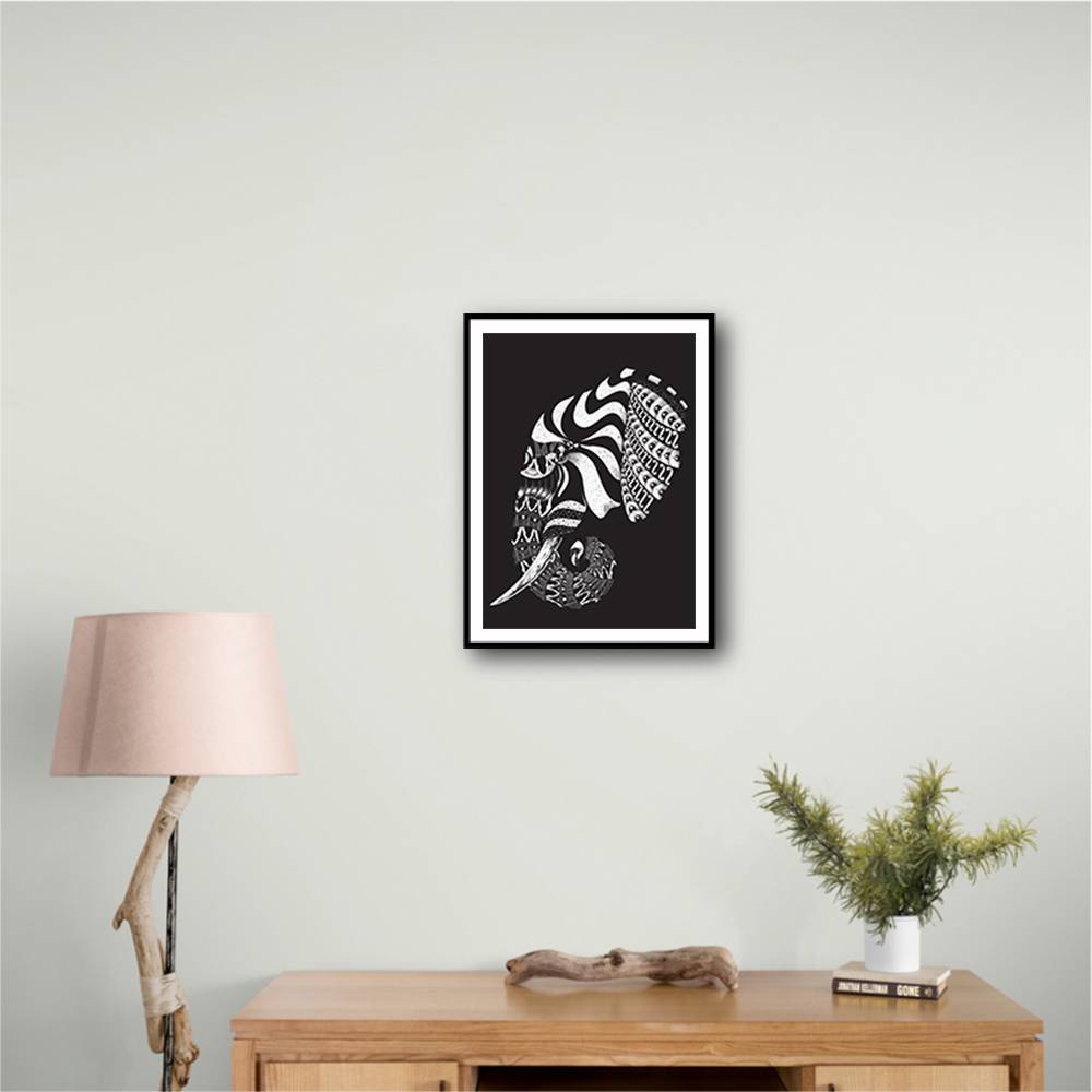 Ornate Elephant Ii Wall Art