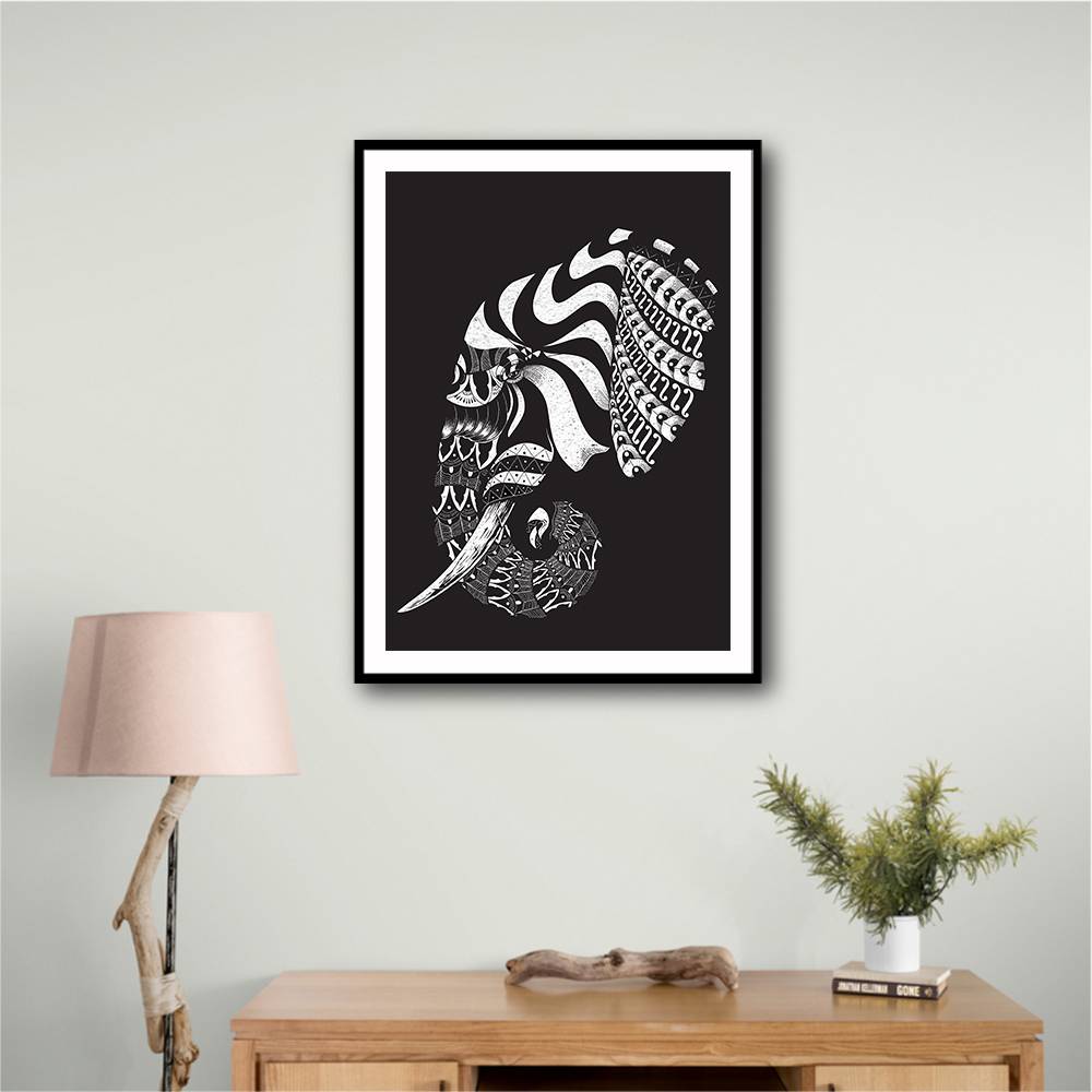 Ornate Elephant Ii Wall Art