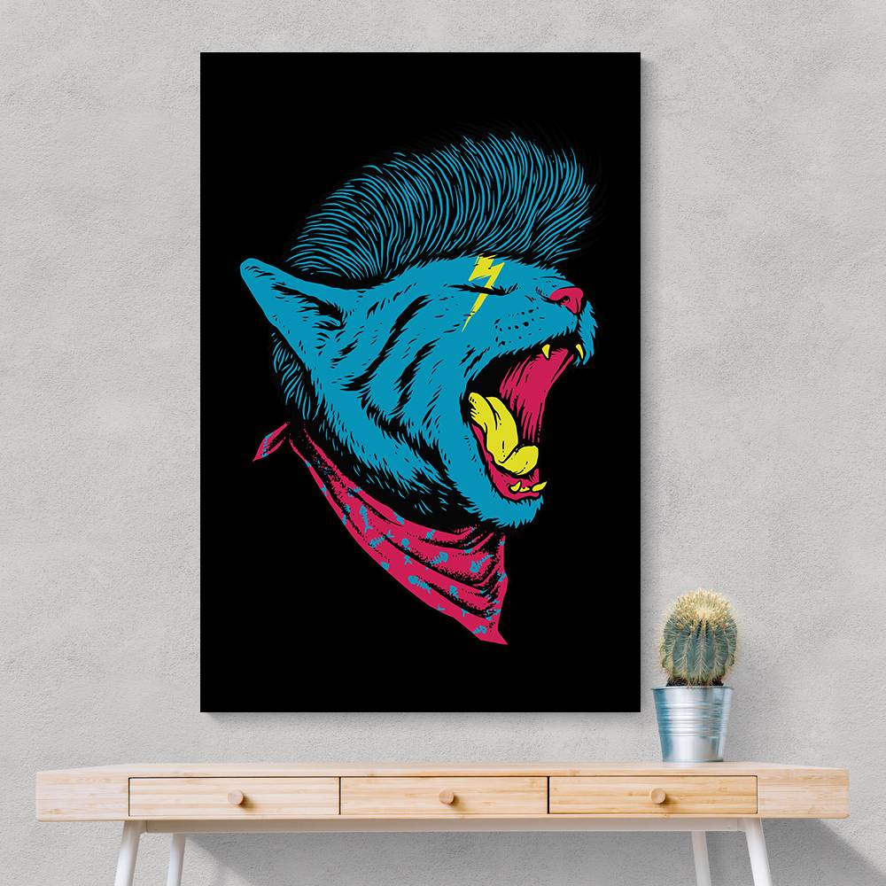 The Killer Cat Wall Art