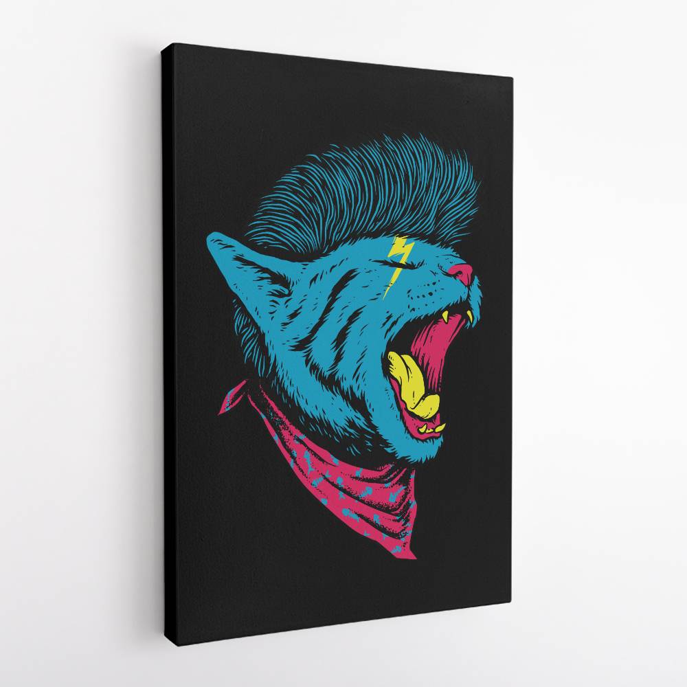 The Killer Cat Wall Art