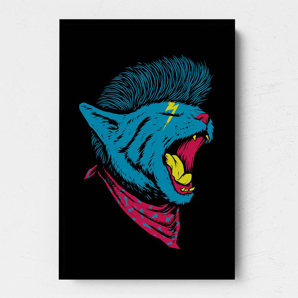 The Killer Cat Wall Art