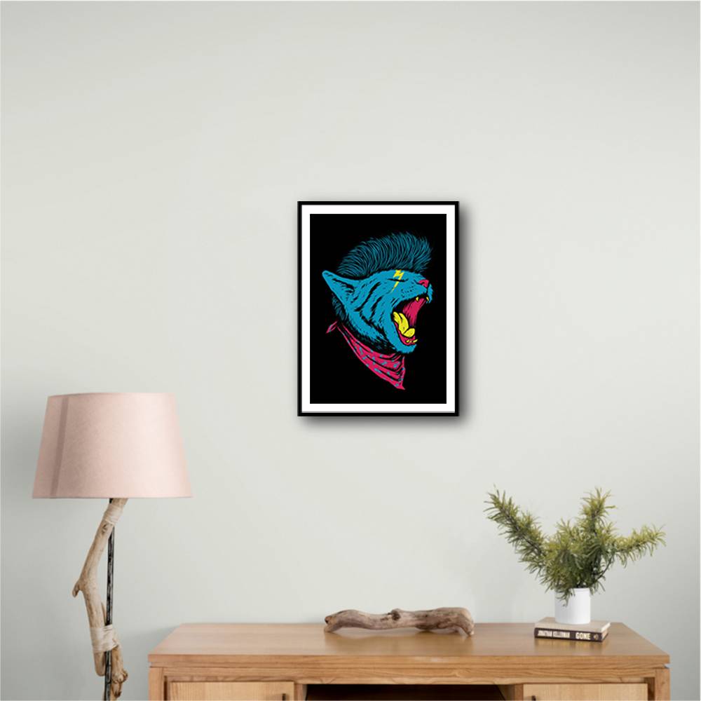 The Killer Cat Wall Art