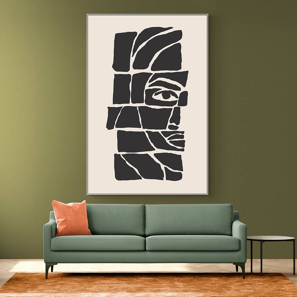 Abstract Faces Set #3 Wall Art