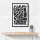 Geometric Rocky Pattern Wall Art