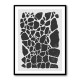 Geometric Rocky Pattern Wall Art